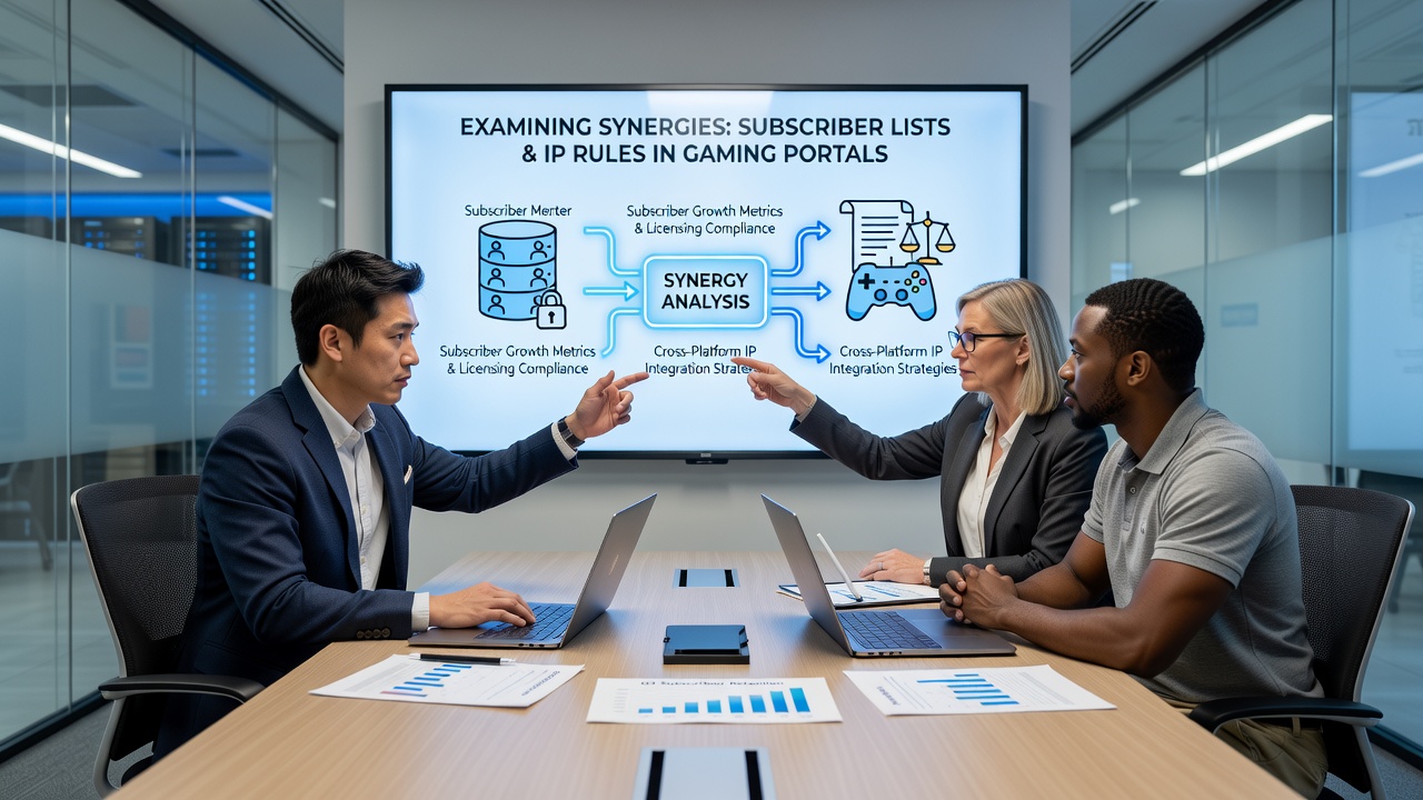 Flowchart illustrating compliance checkpoints for IP and subscriber data in online gaming environments