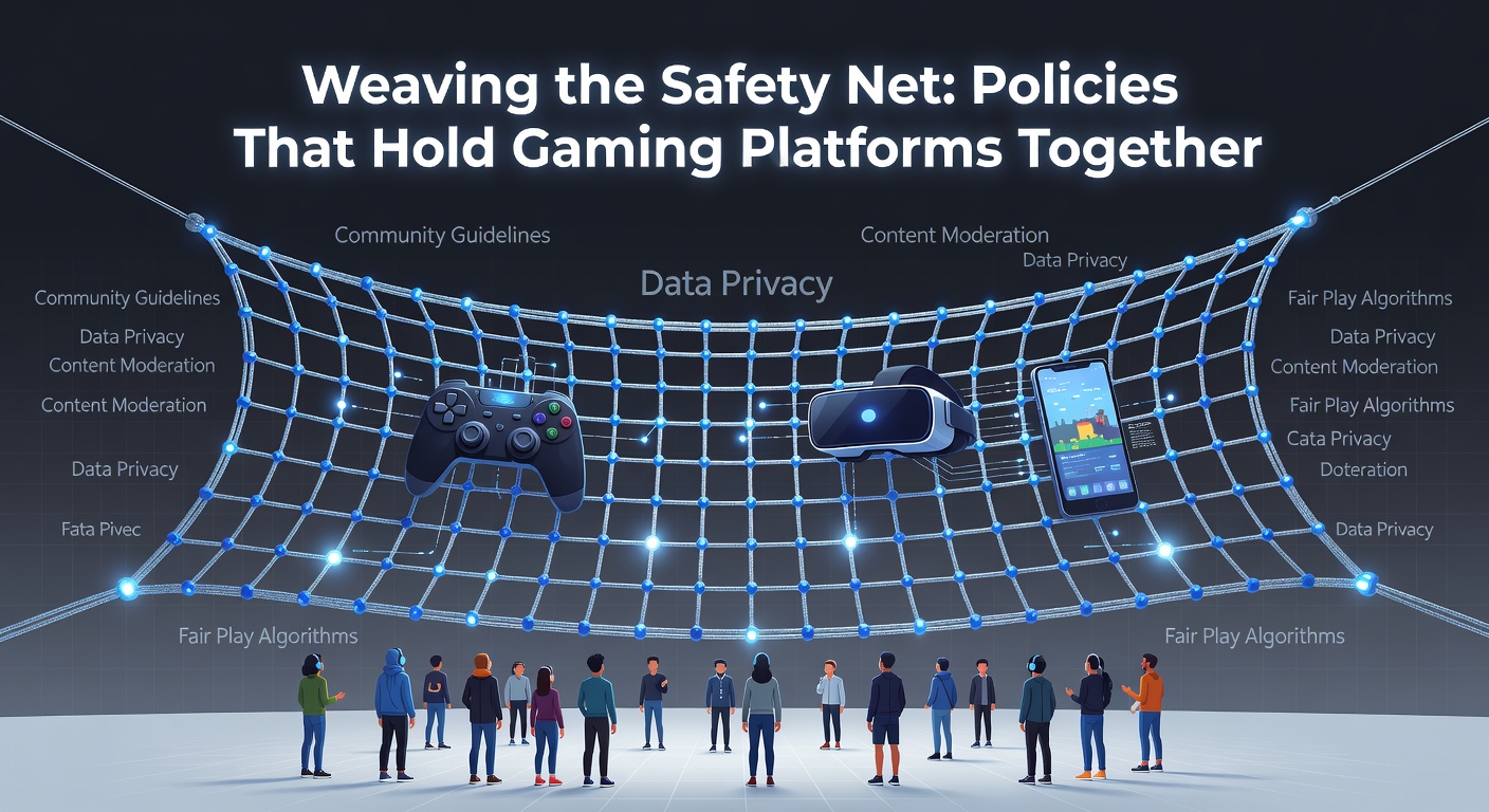 Close-up of regulatory documents and locks securing a virtual gaming interface, illustrating policy enforcement